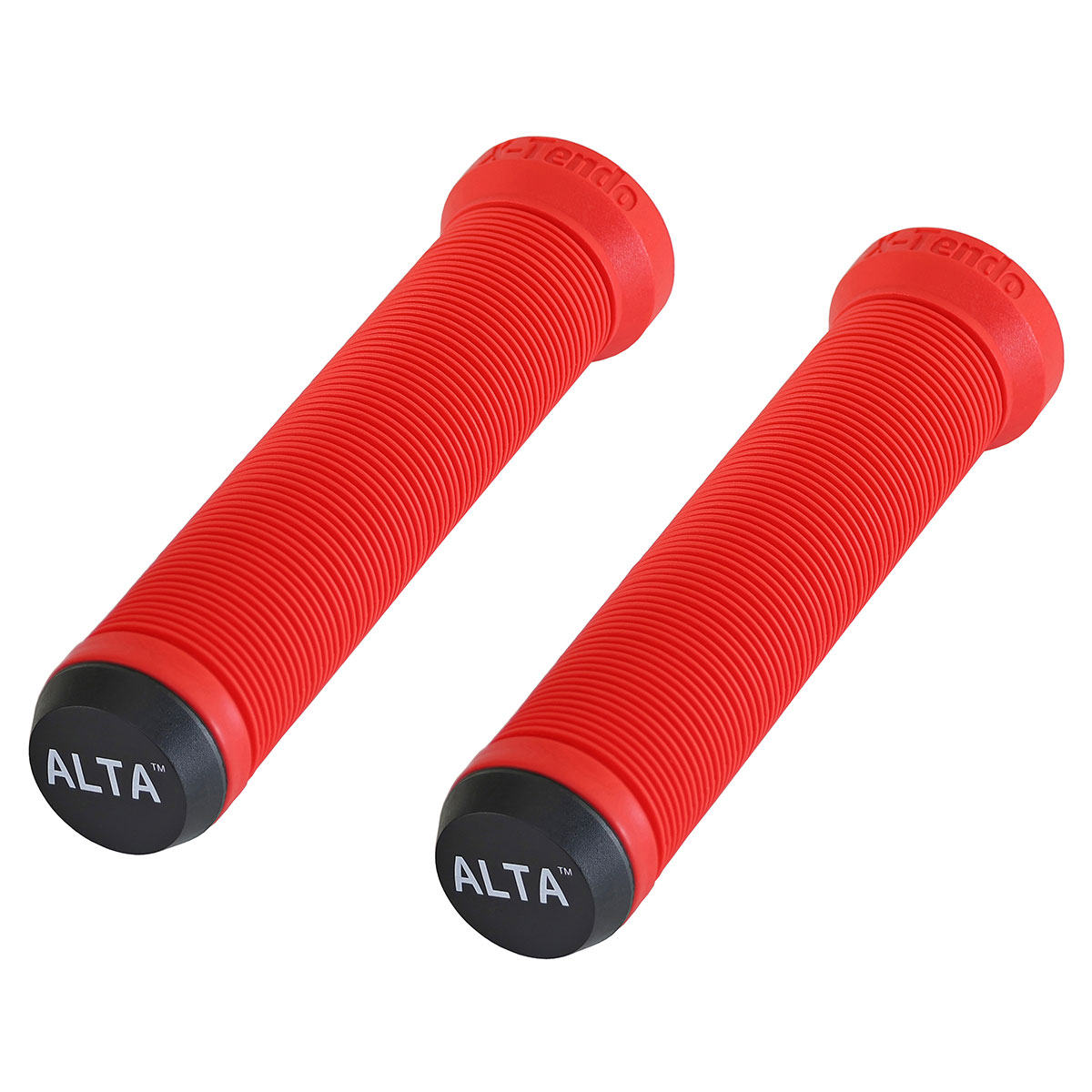 Alta X-Tendo Grips 7/8 long 135mm W/Plug Red.